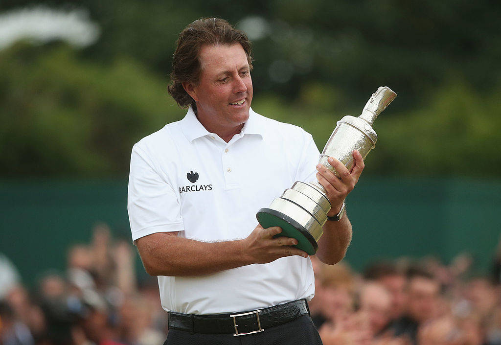 Phil Mickelson 2013 Muirfield The Open